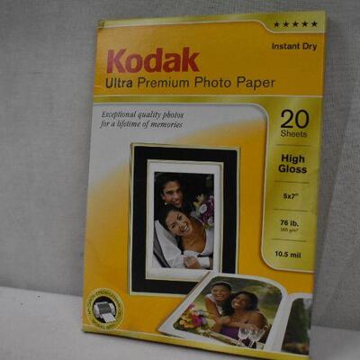 Ultra Premium Photo Paper for Inkjet Printers - Open Box New
