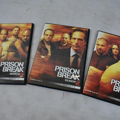 Prison Break DVDs, Seasons 1 & 2 - New