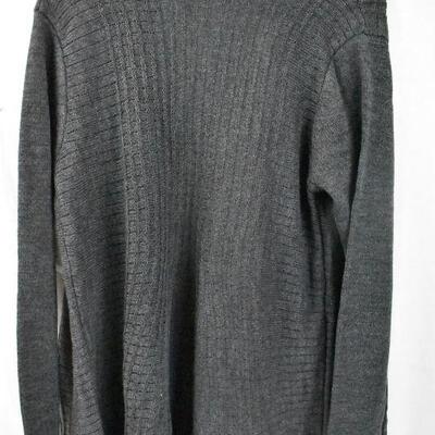 Women's Gray Sweater Cardigan size Large by Croft & Barrow - New