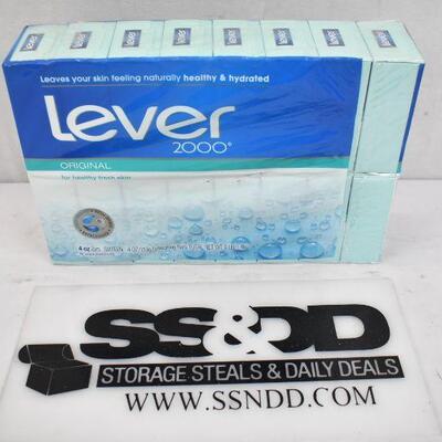 Lever 2000 Original Bar Soap. 16 bars, 4 oz each. Sealed - New