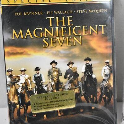 3 Western DVDs Collection: The Magnificent Seven -&- The Great American Western