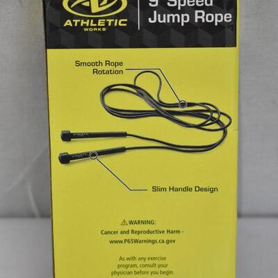 9' Speed Jump Rope by Athletic Works - New