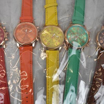 8 Fashion Watches in a Rainbow of Colors - New