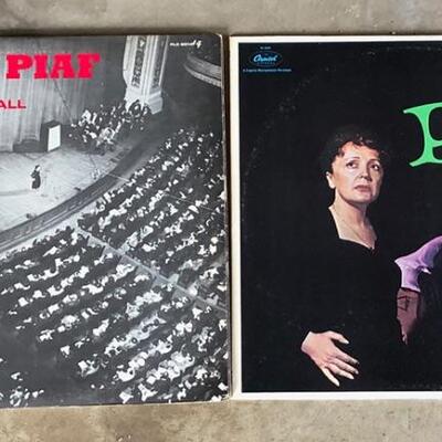 Lot 2  Collection 450 + Vinyl Records Classical Guitar Ella Louis Piaf Box Sets