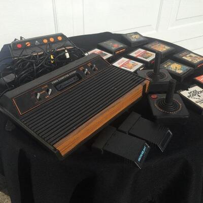 Original Atari CX-2600A Game System with 12 Games