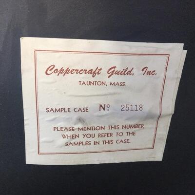 Two Complete Copperfield Guild Salesman Sample Sets with Cases