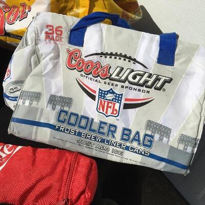 4 piece advertising travel cooler beer case collection