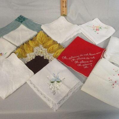 Lot 2 - Group of Handkerchiefs