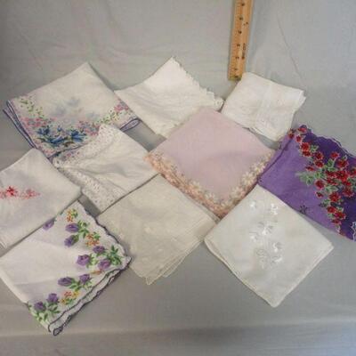 Lot 3 - Group of Handkerchiefs
