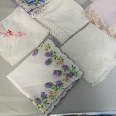 Lot 3 - Group of Handkerchiefs