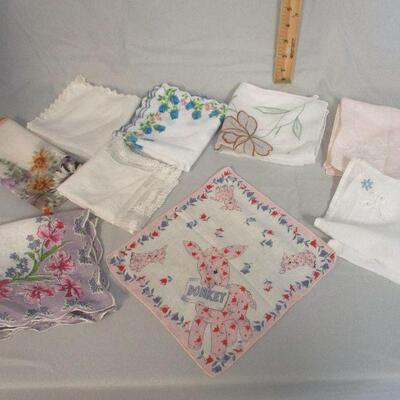 Lot 4 - Group of Handkerchiefs