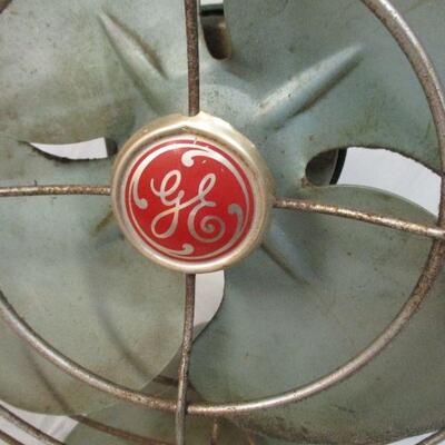 Lot 13 - Vintage GE Table Fan LOCAL PICK UP ONLY