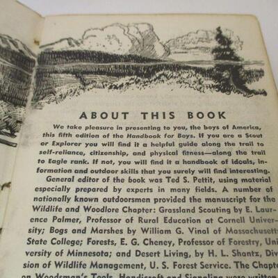 Lot 39 - (2) Vintage Boy Scouts Manuals