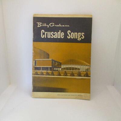 Lot 40 - 1957 Billy Graham Crusade Songs Book