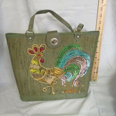 Lot 65 - Rooster Purse