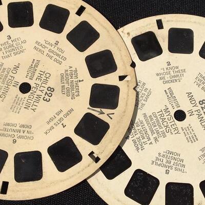 Vintage Viewmaster lot with slides