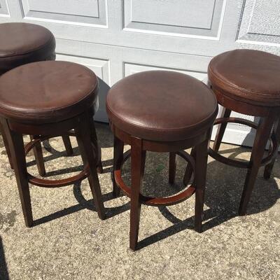 Set of 4 bar stool seats 16 x 26â€h 