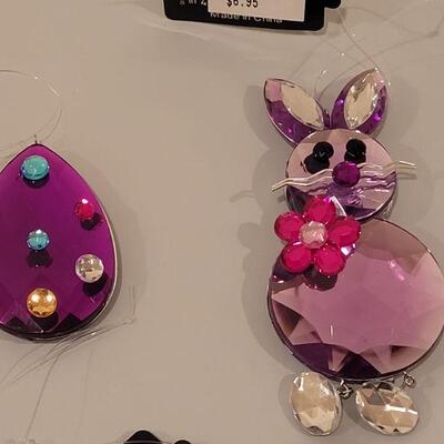 Lot 142: New Hallmark Jeweled Easter Ornaments 