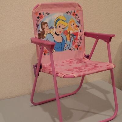 Lot 146: New Disney Princess Folding Chair