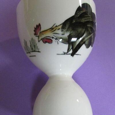LuRay Bowl and Nice Vintage Egg Cups England and Japan
