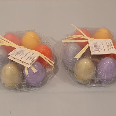 Lot 152: (2) Habersham Scented Wax Pottery Eggs 