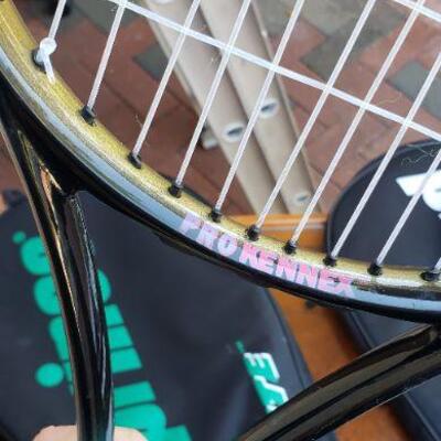 Gold Clubs and Tennis Rackets