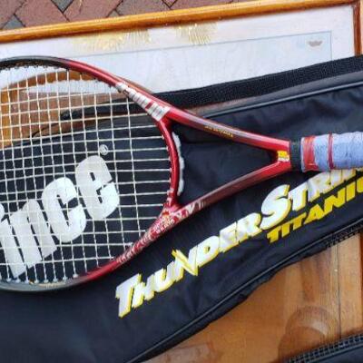 Gold Clubs and Tennis Rackets