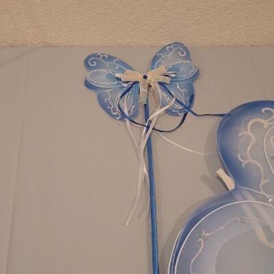 Lot 168: (2) New Butterfly Wings and Wands