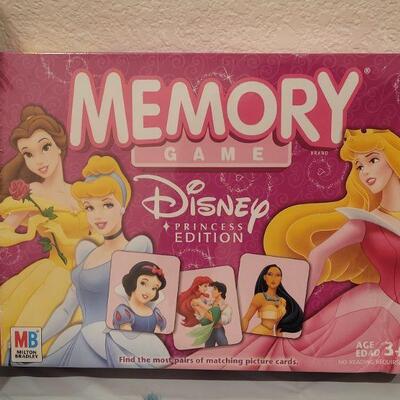 Lot 174: New Disney Princess Memory Game, Hope Scotch Soft Mat and a Unicorn Kitty