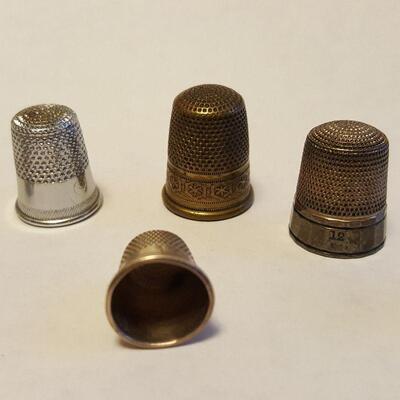 Found Cache of Vintage Thimbles