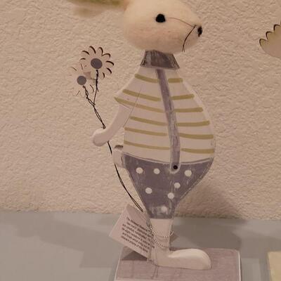 Lot 193: New Boy and Girl Bunny Deco