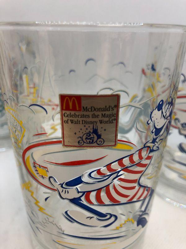 Lot 101 (6) Collectible McDonalds Disney Glasses
