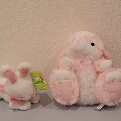 Lot 197: New Animated Bunny and Soft Plushie Bunny