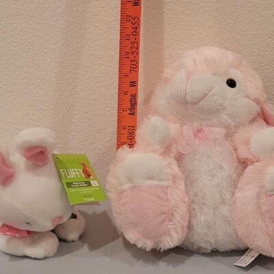 Lot 197: New Animated Bunny and Soft Plushie Bunny