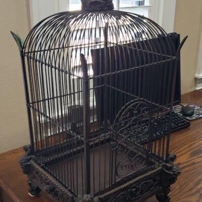Brown Bird Cage