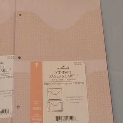 Lot 200: New Hallmark CD/DVD Storage Books