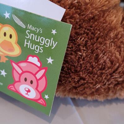 Lot 201: New Extra Large Coloring Books and a Macy's Bunny Plushie