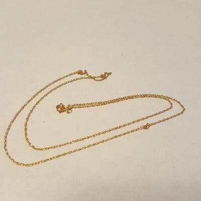 19-Inch Gold Necklace