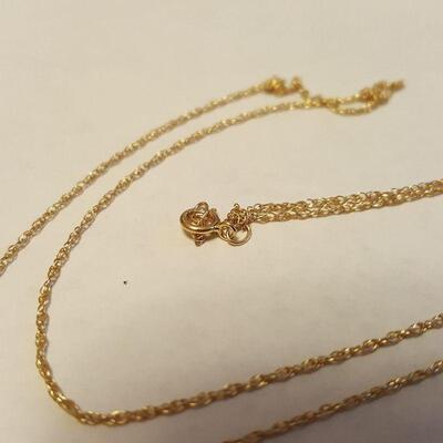 19-Inch Gold Necklace