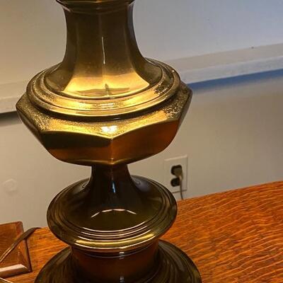 Vintage Brass Desk Lamp