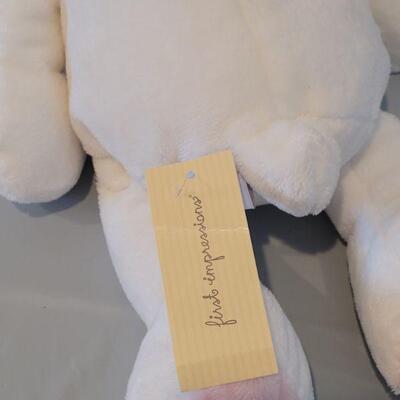 Lot 213: New Disney Princess Easter Gift Box and Macy's Plush Rabbit
