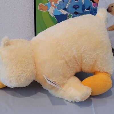 Lot 215: New Extra Large Coloring Books and Macy's Duck Plush