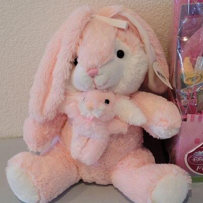 Lot 217: New Disney Princess Easter Gift Box and Bunny Plushie