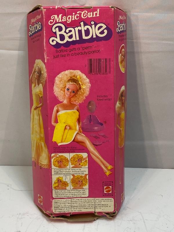 Barbie Magic Curl Doll 1981 Vintage Mattel No. 3856 NRFB - We-R-Toys