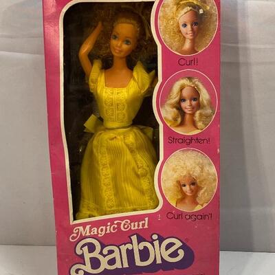 Mattel Vintage 1981 Magic Curl Barbie #3856 NEW IN BOX YD#27-0004