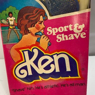 Mattel 1979 SPORT & SHAVE Ken Doll with Accessories and Box YD#27-0003