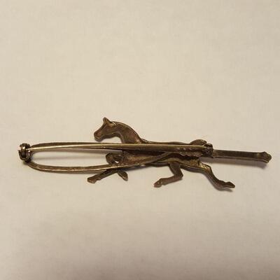 Silverplated Horse Pin