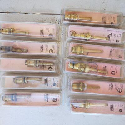 4 - Brass and other replacement stems, inverter, etc.