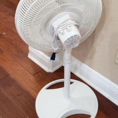 White Floor Fan