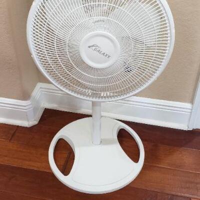 White Floor Fan